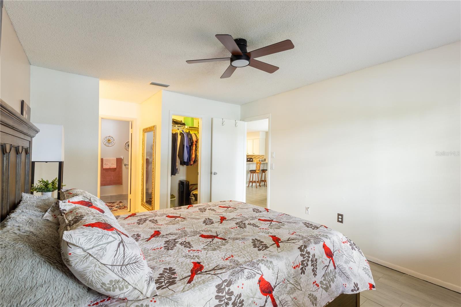 Primary Bedroom with Walk in Closet