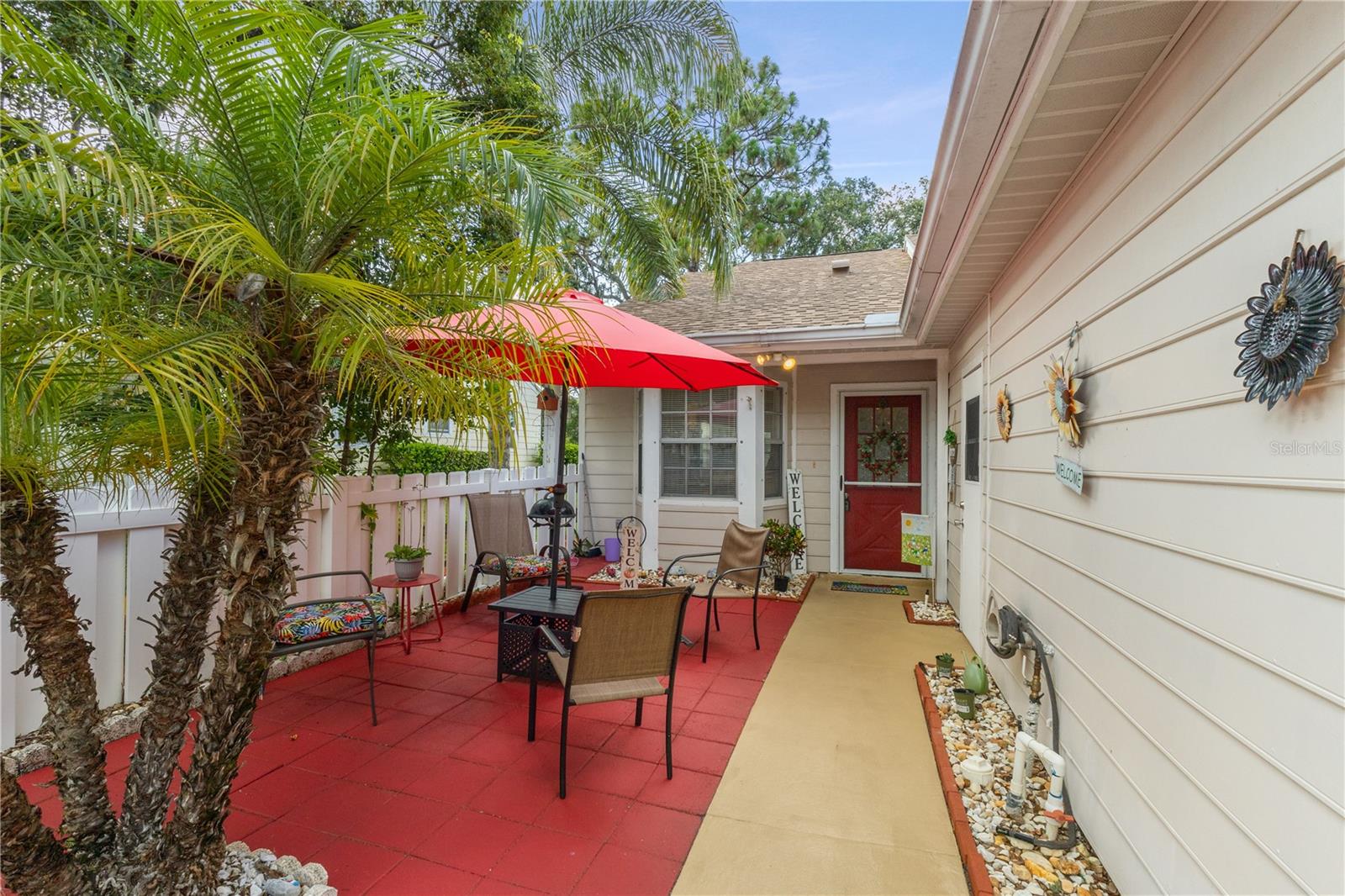 Large Fenced in Patio