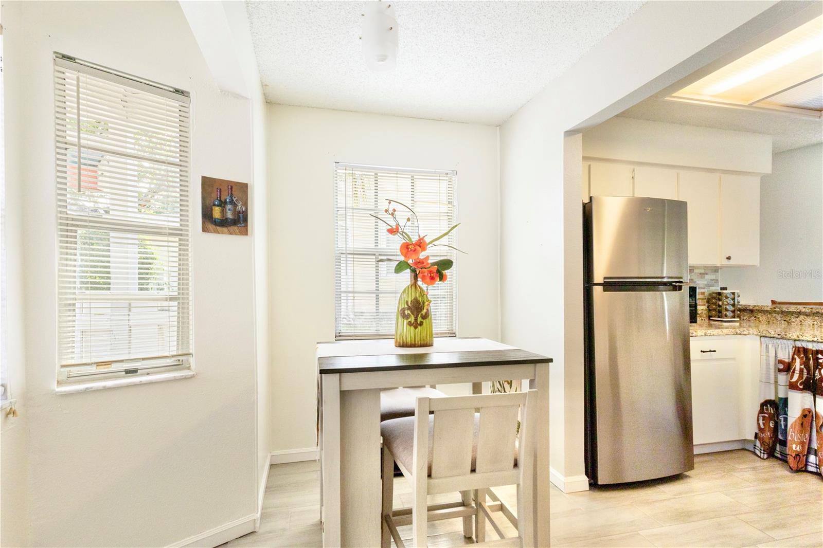Bright Dining Room/Kitchen Combo