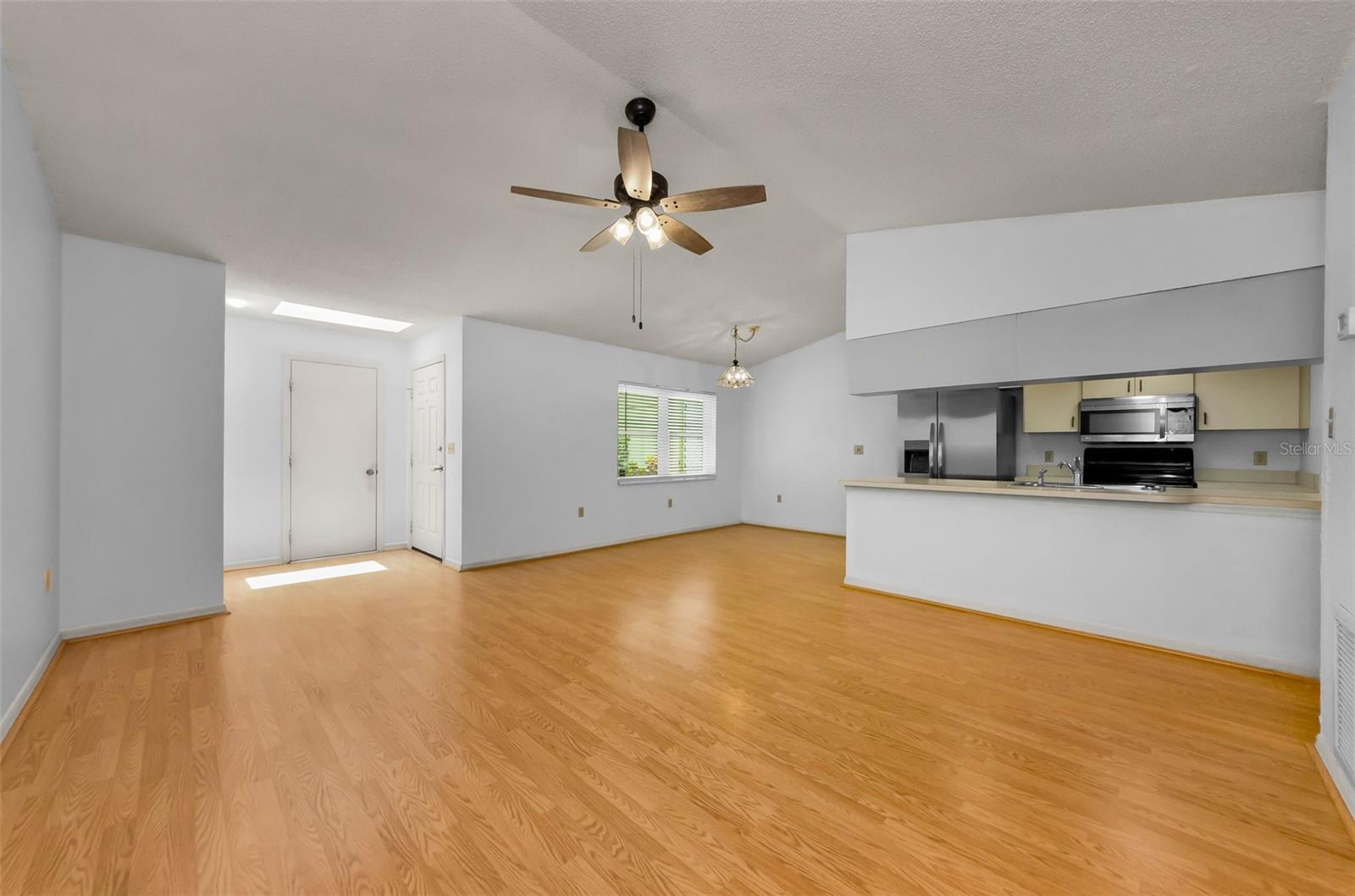So much space and it’s light and bright.