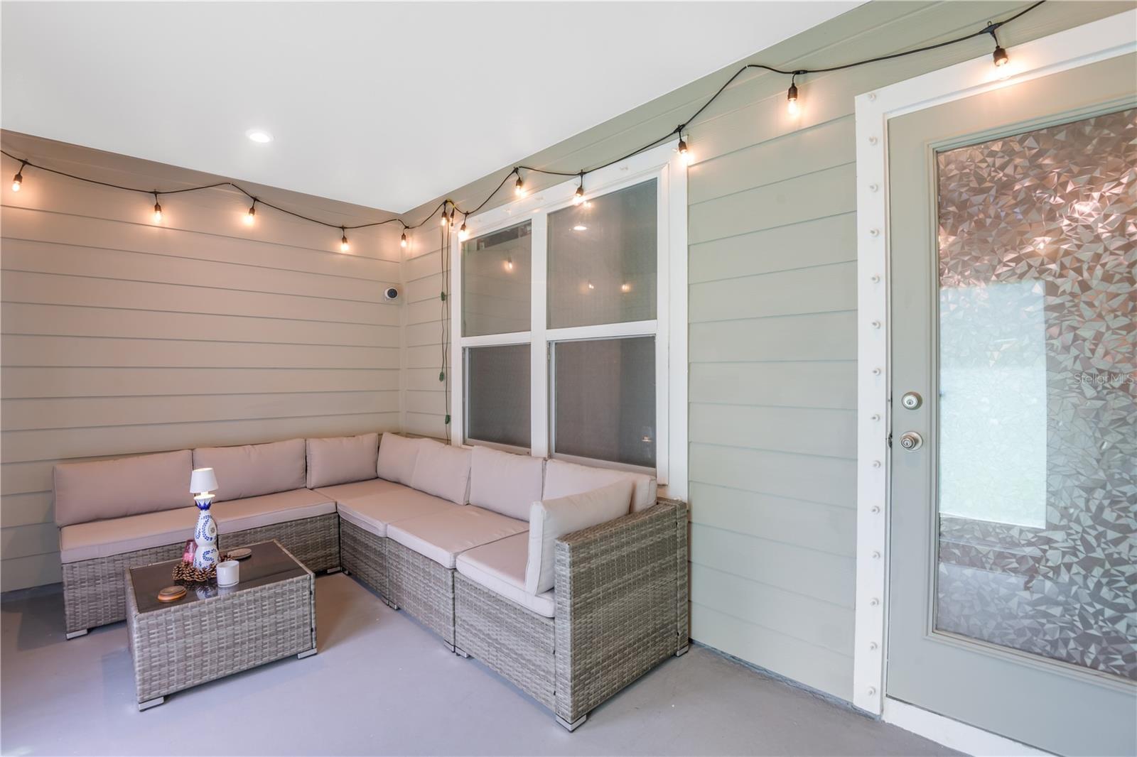 Back Enclosed Lanai