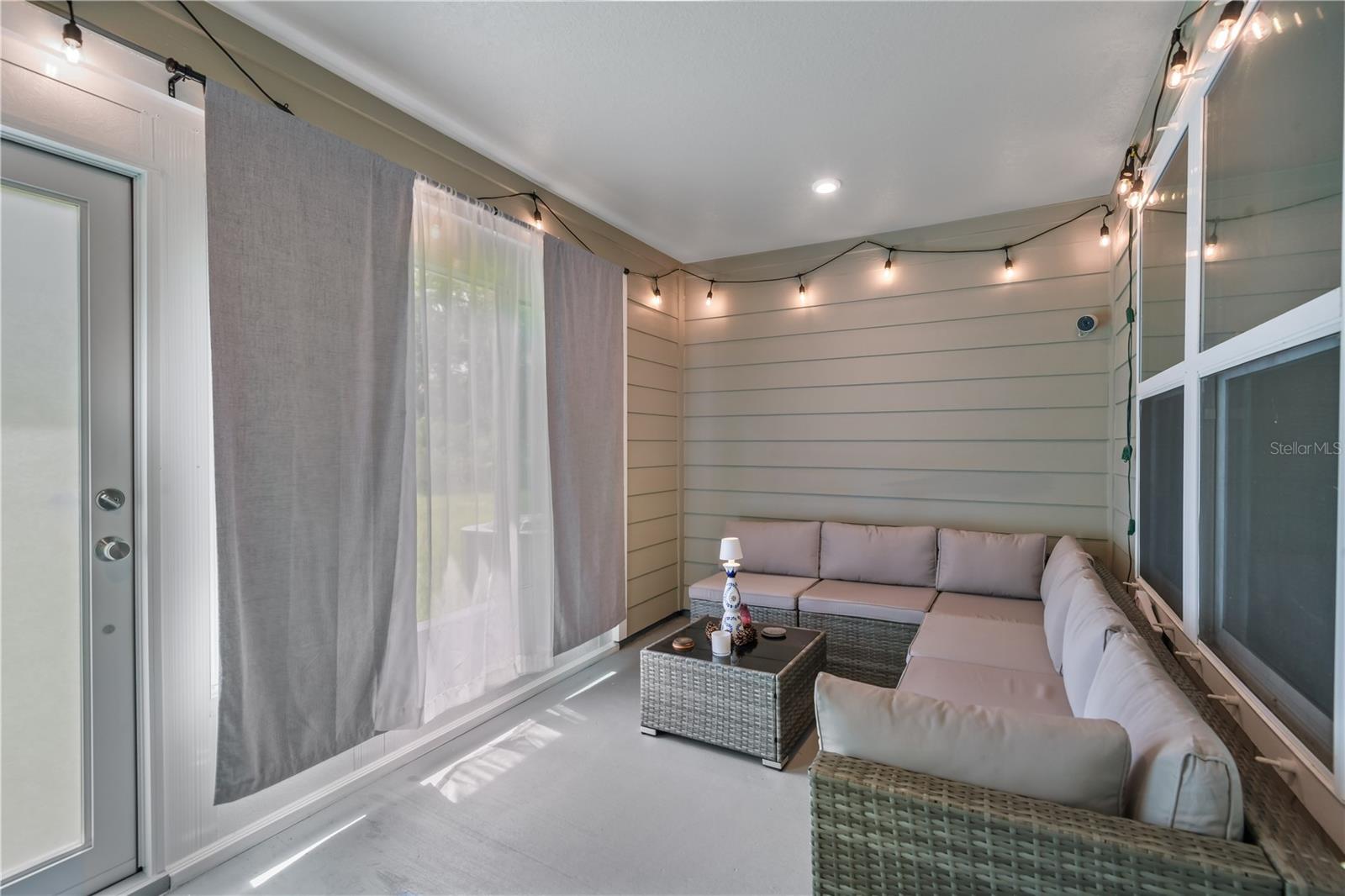Back Enclosed Lanai