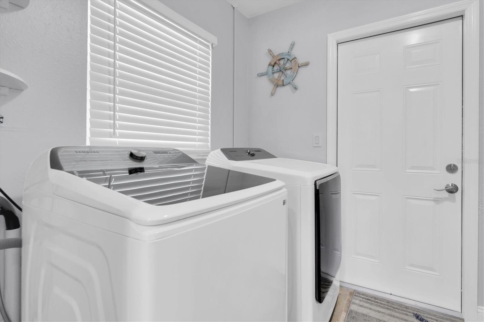 Laundry Room off of kitchen