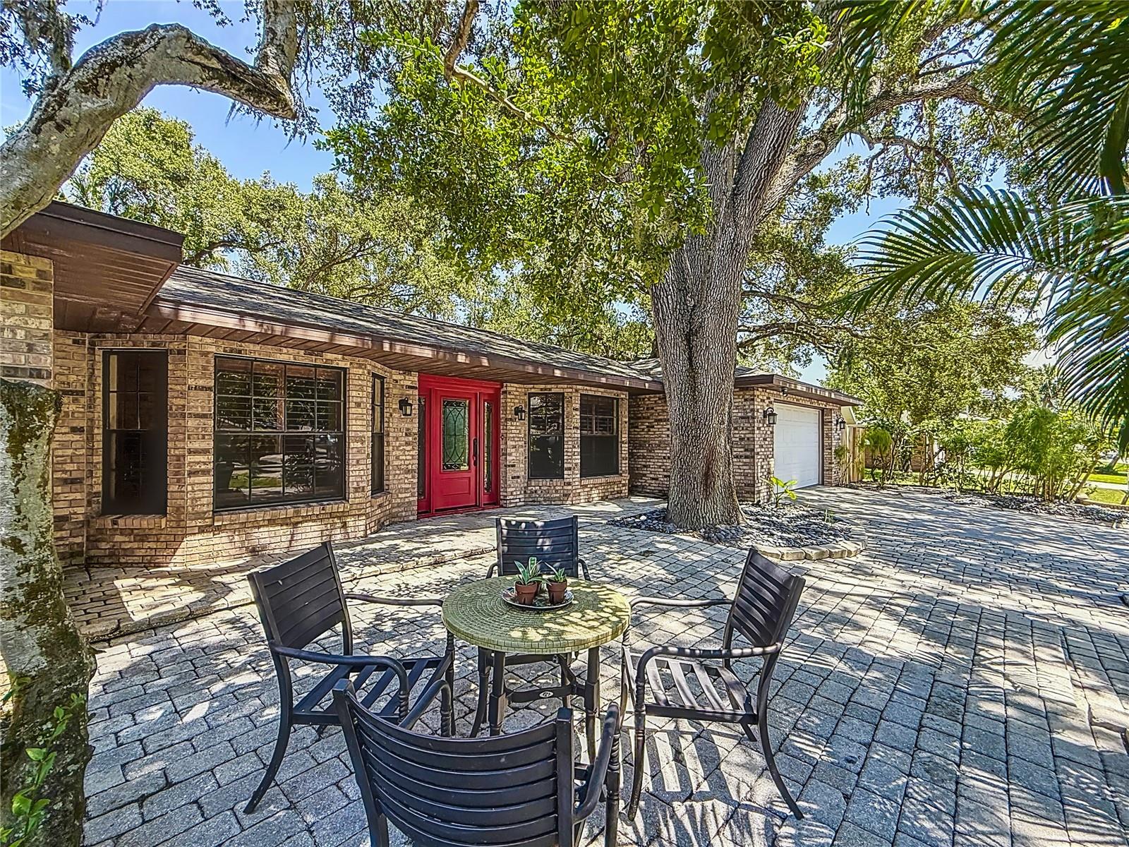 Peaceful Front Patio