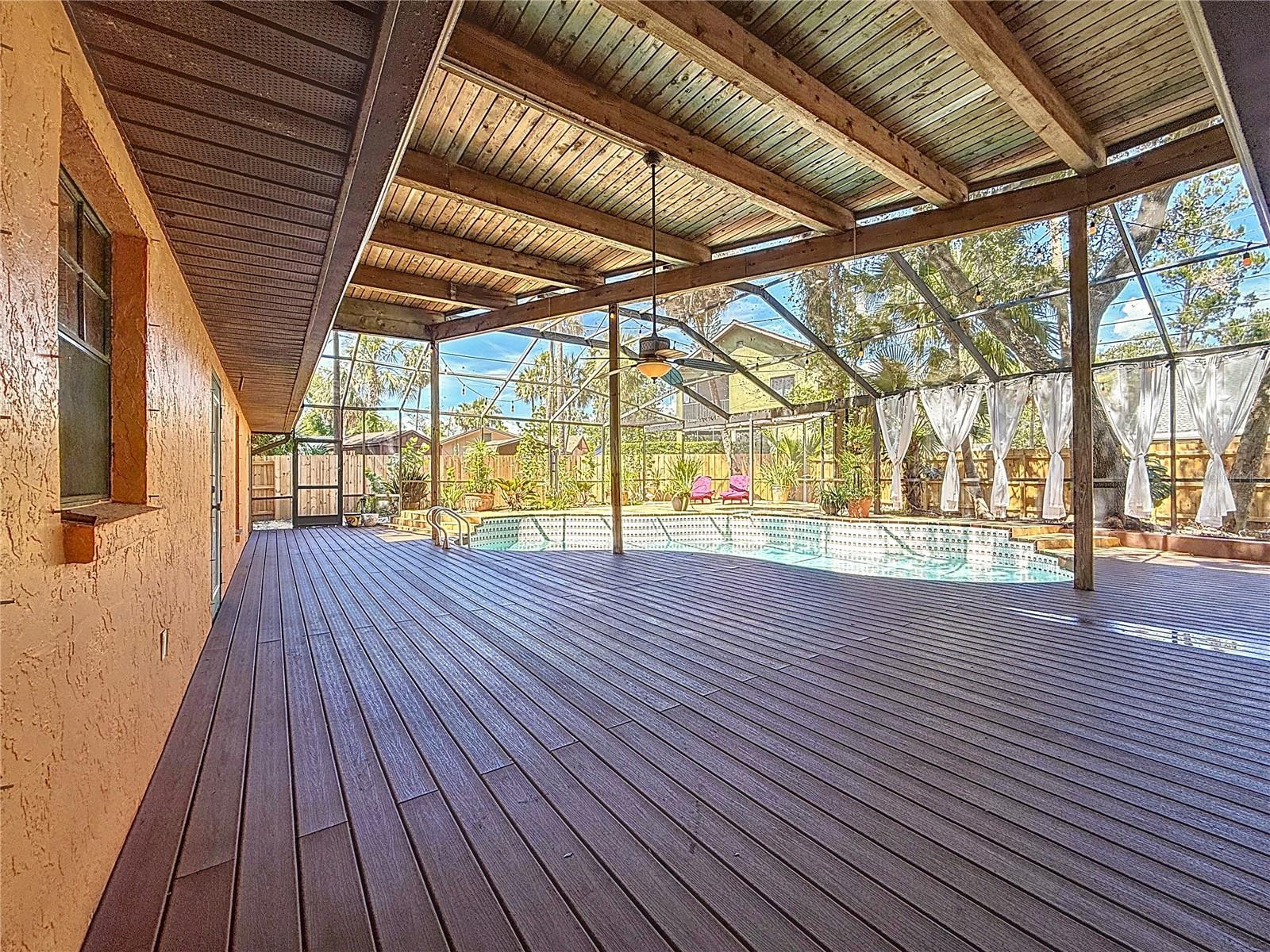 Outdoor Living Space - Pool and Spa Area