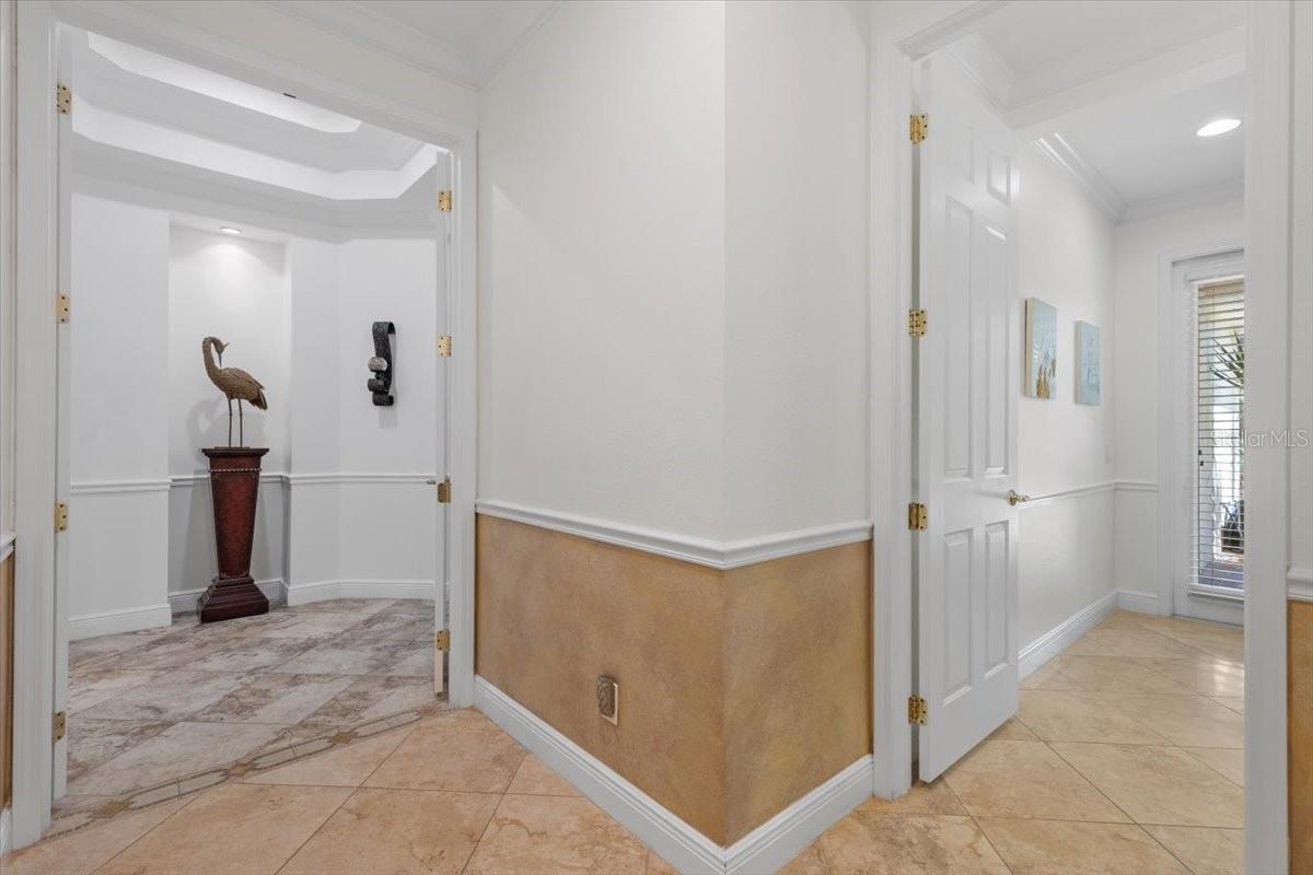 Entryway To Pool Bathroom/Bathroom One