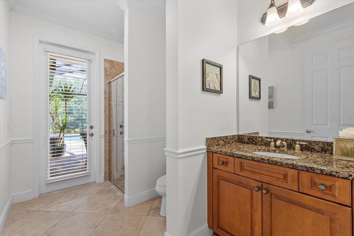 Pool Bathroom