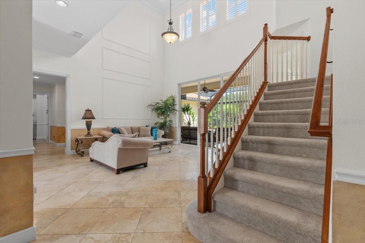 Staircase To Second Floor Living Space