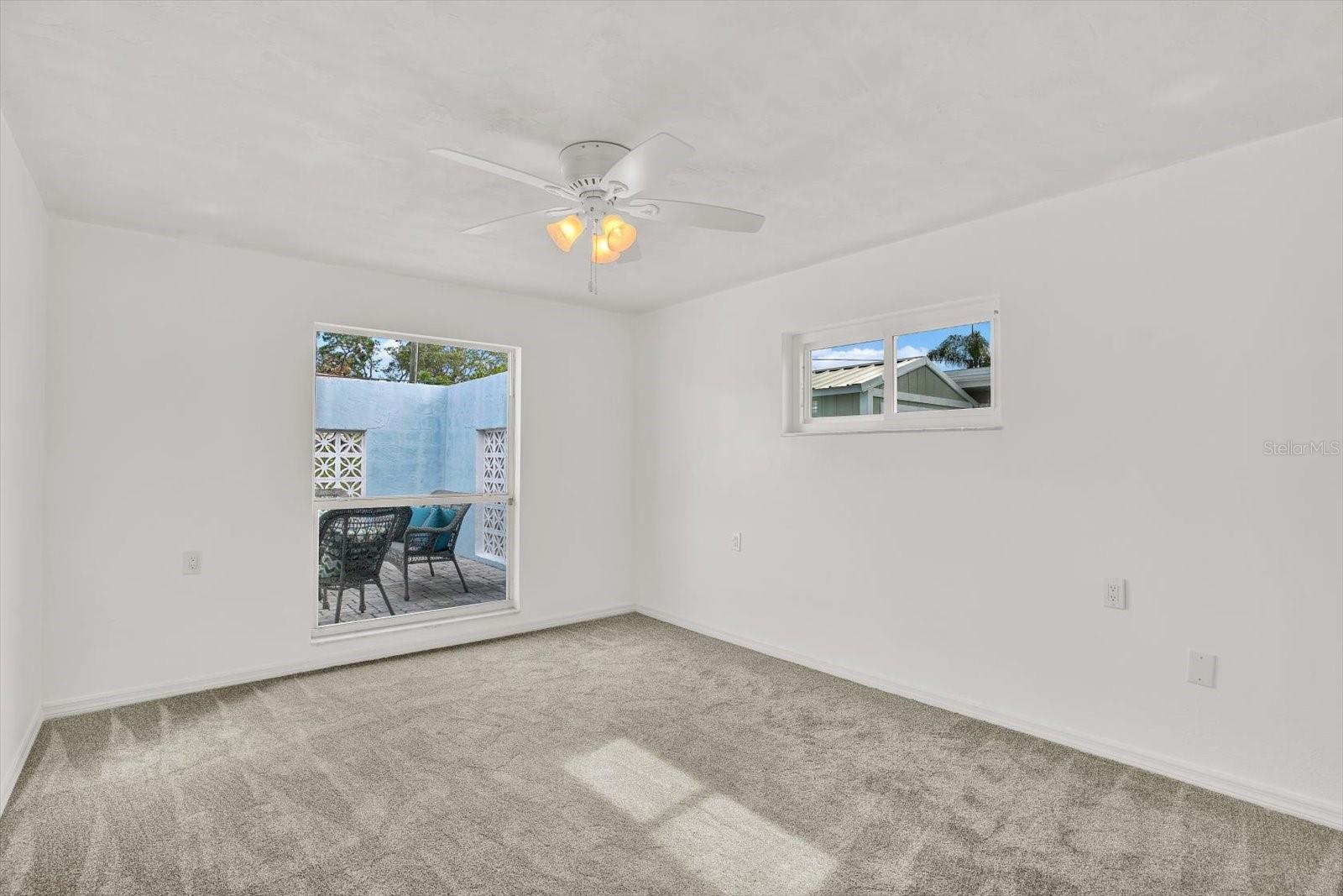 Third Bedroom with ceiling fan