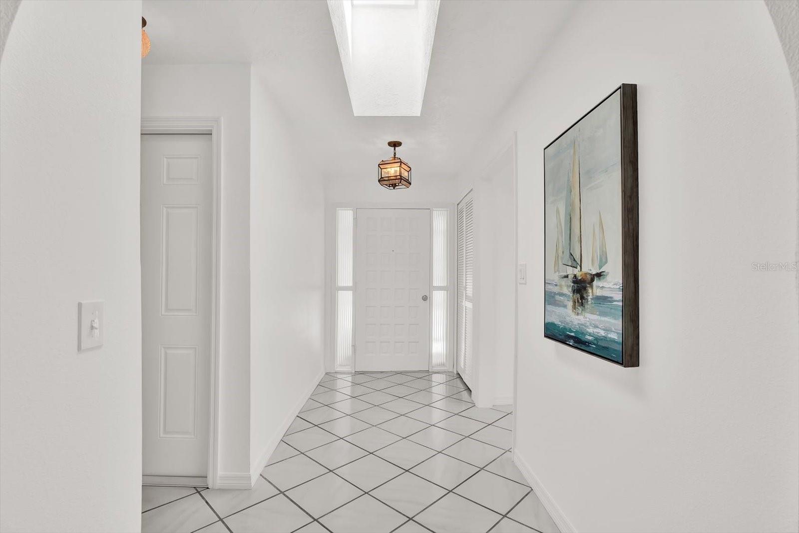 Stunning light and bright foyer