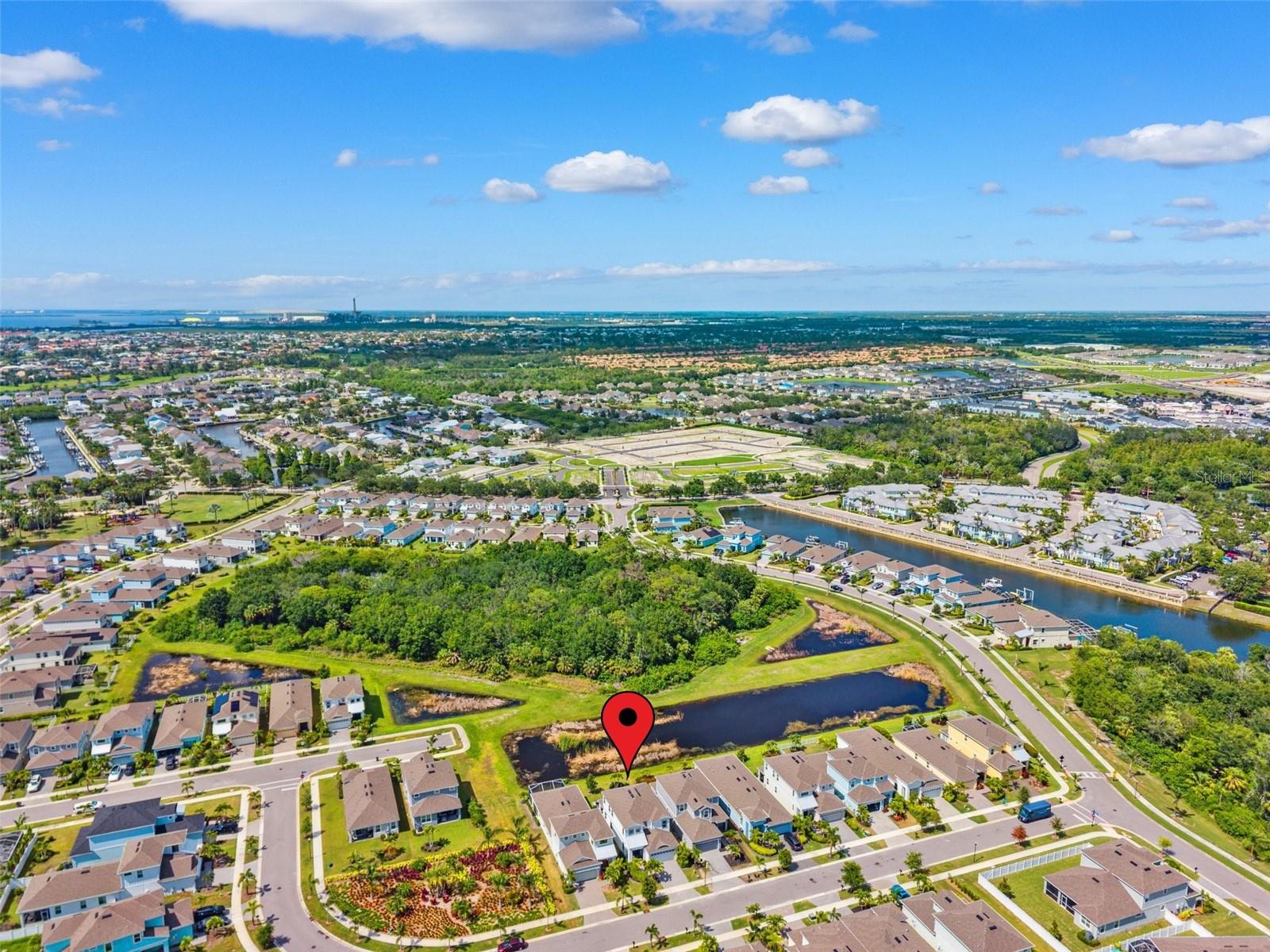 Aerial View of Home
