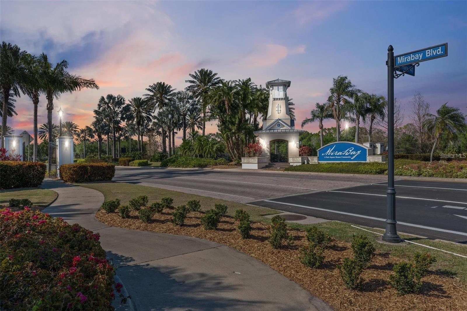 Mirabay Community Entrance
