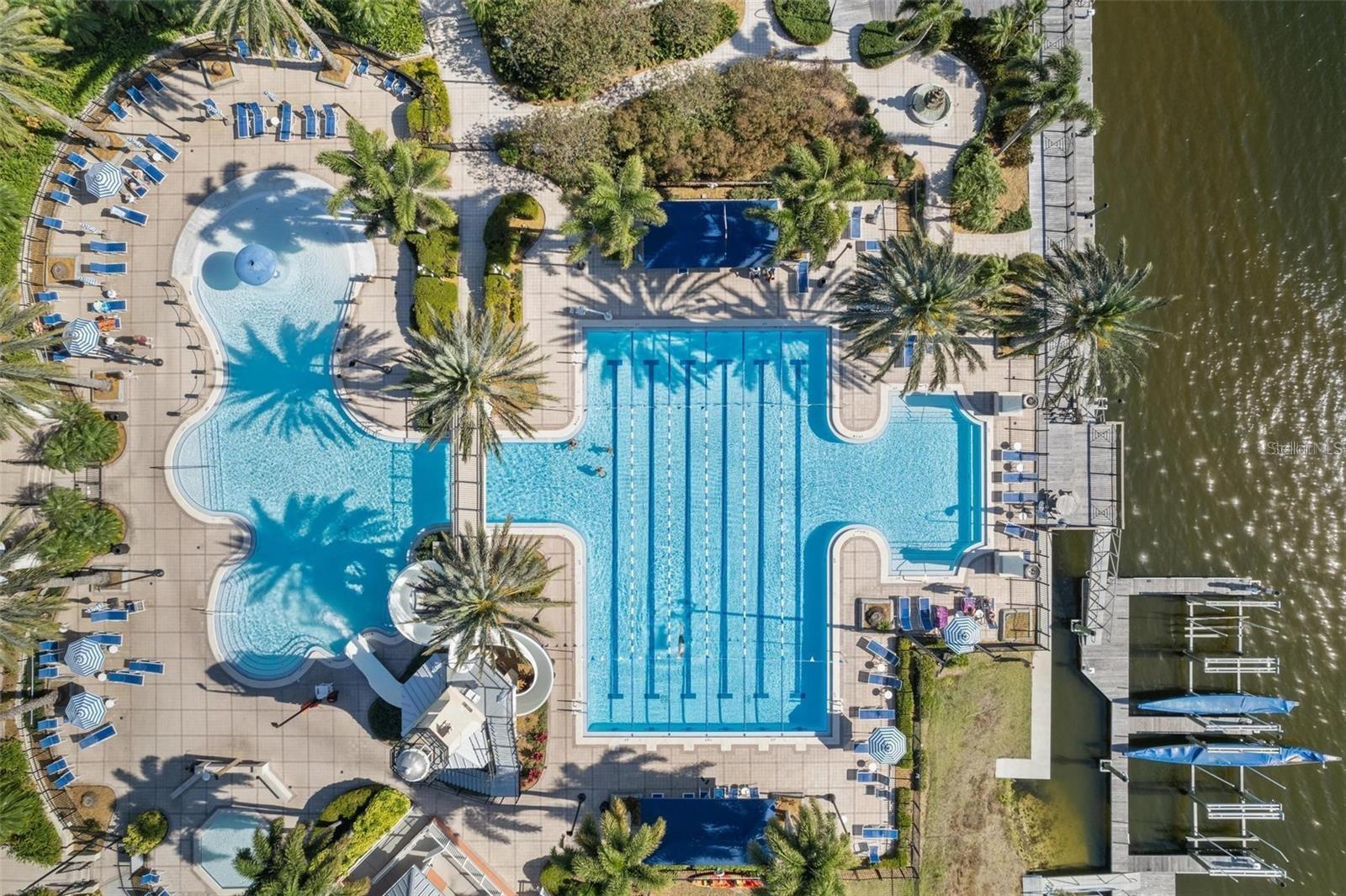 Community pool / lap pool