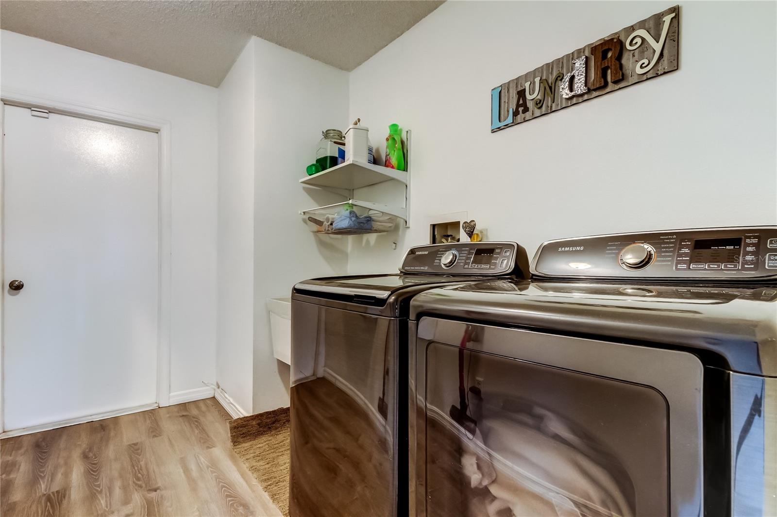 Laundry Room with Utility Sink