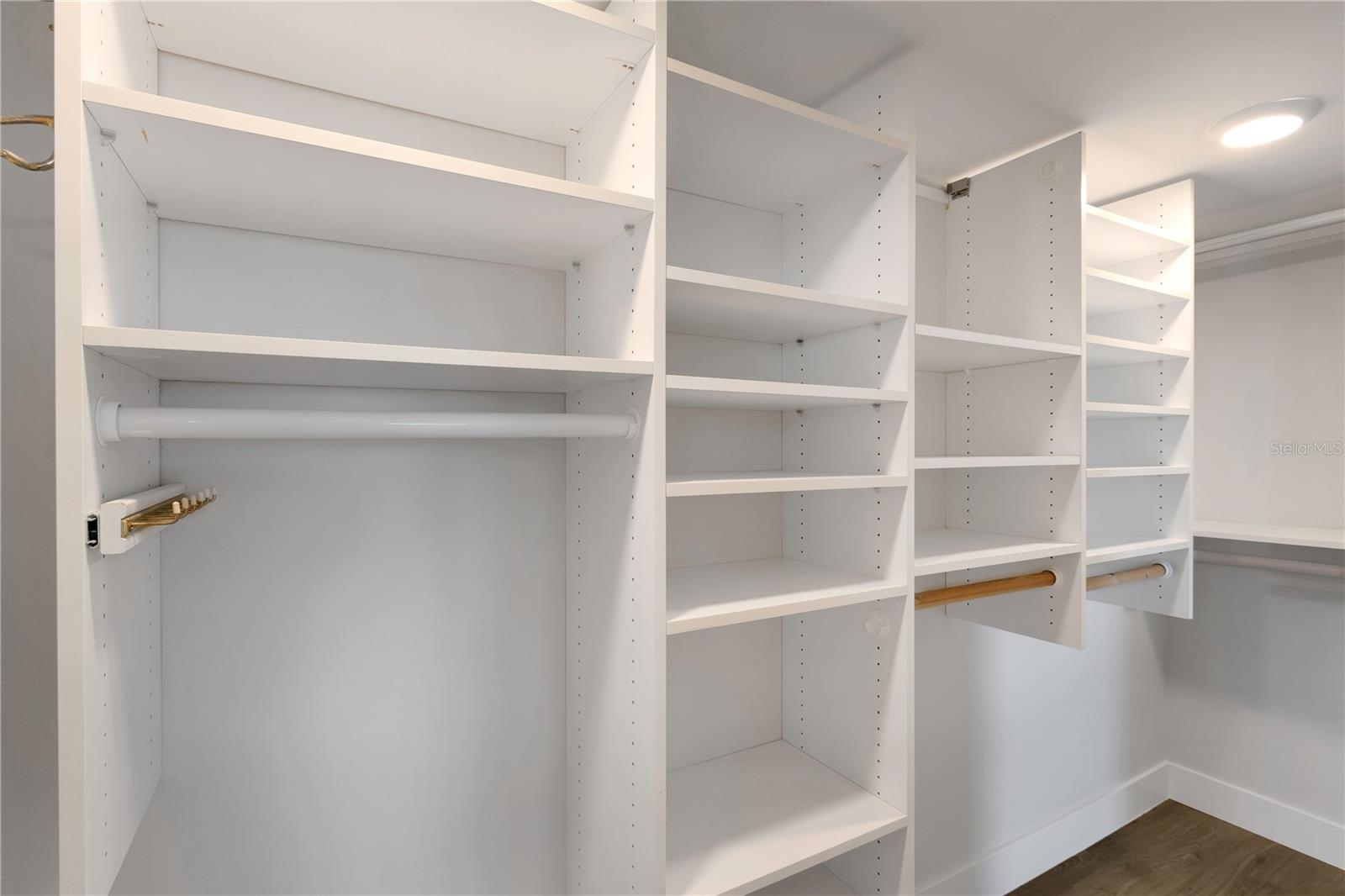 Master Bedroom Closet - Right View