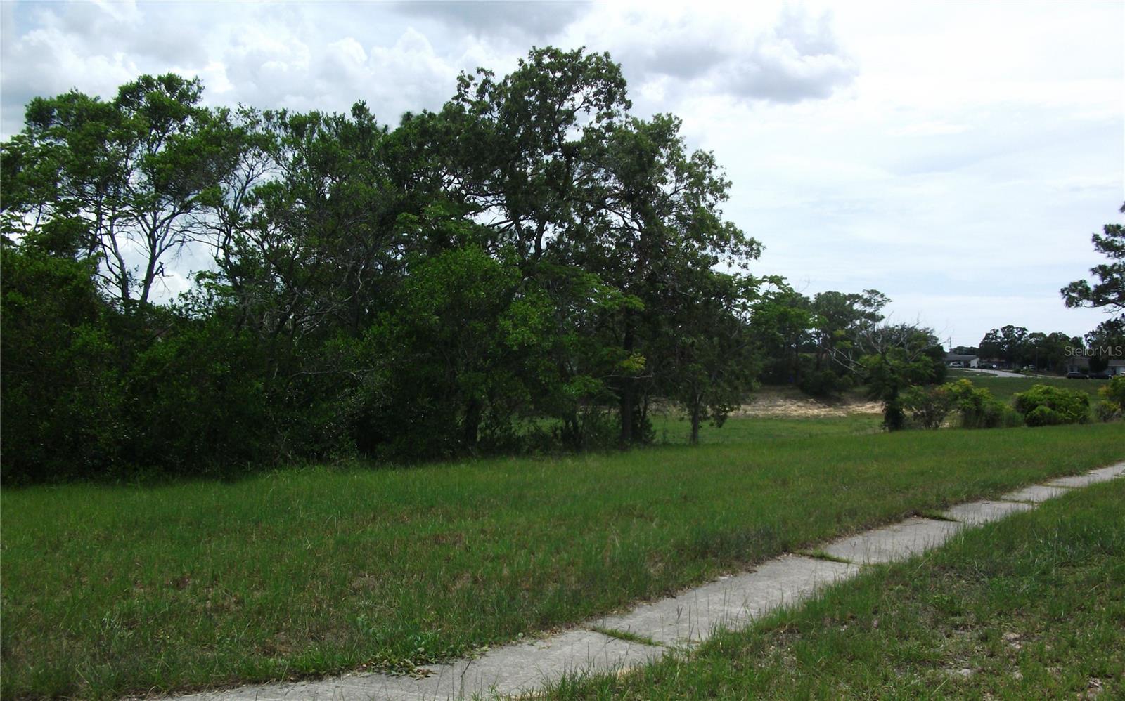 View across the street