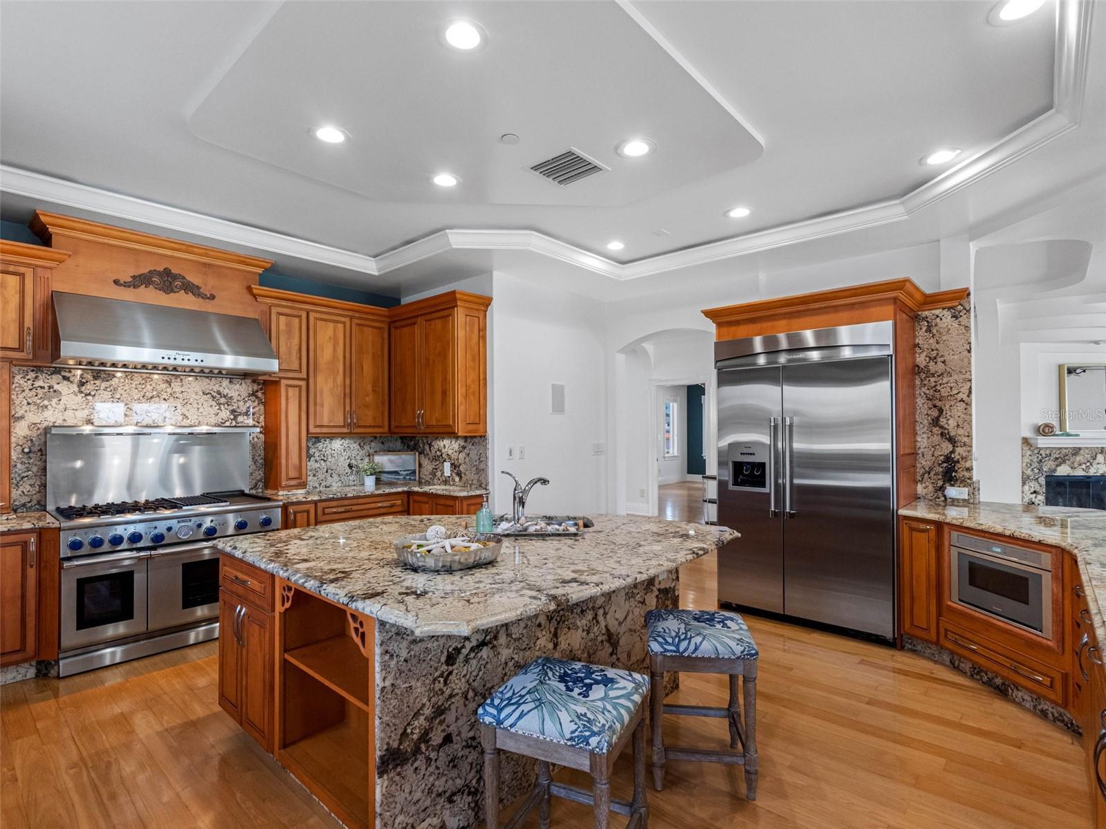 Lots of counter space.