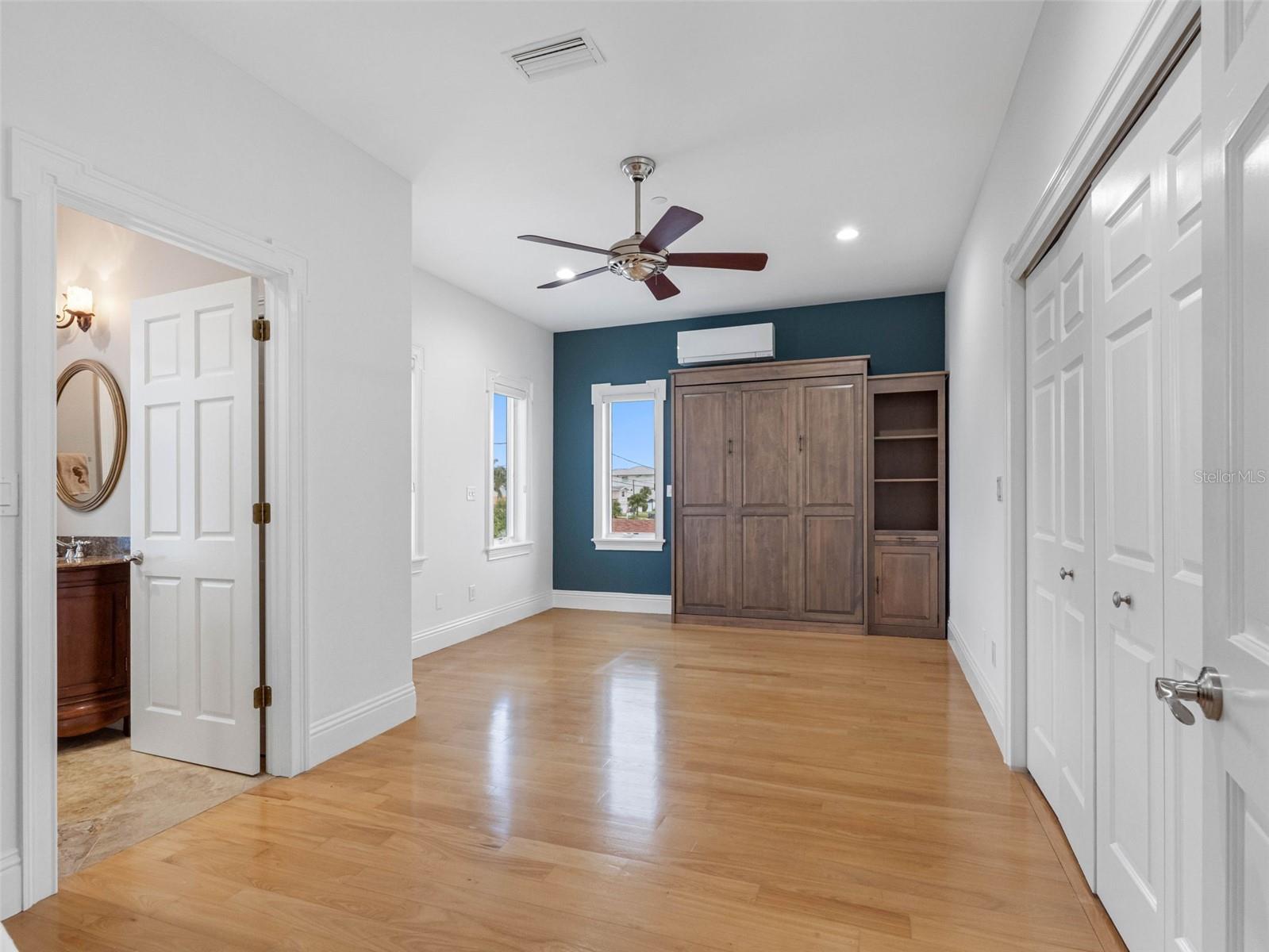 Bedroom 5 with Murphy bed.