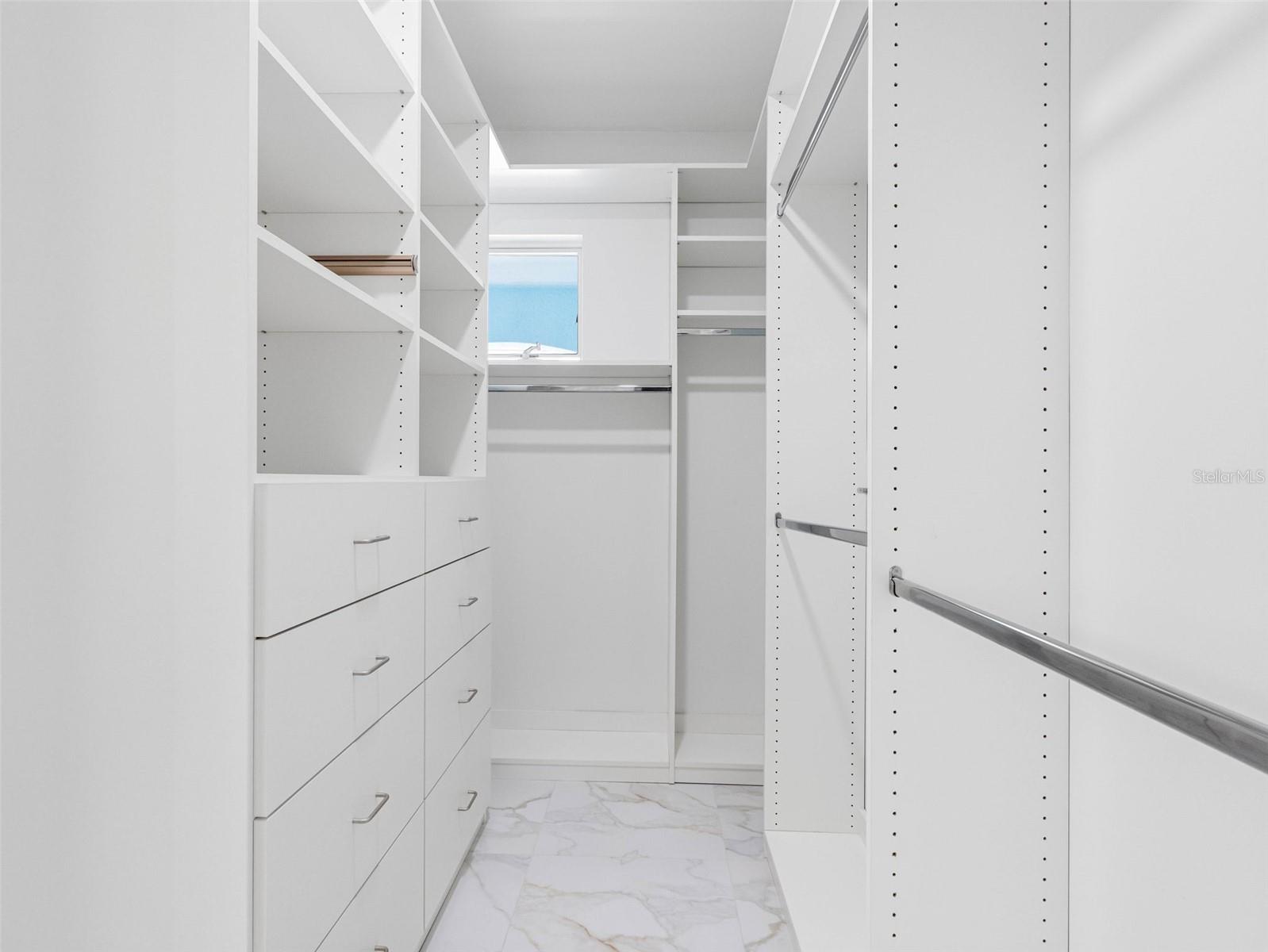 Second walk-in closet.