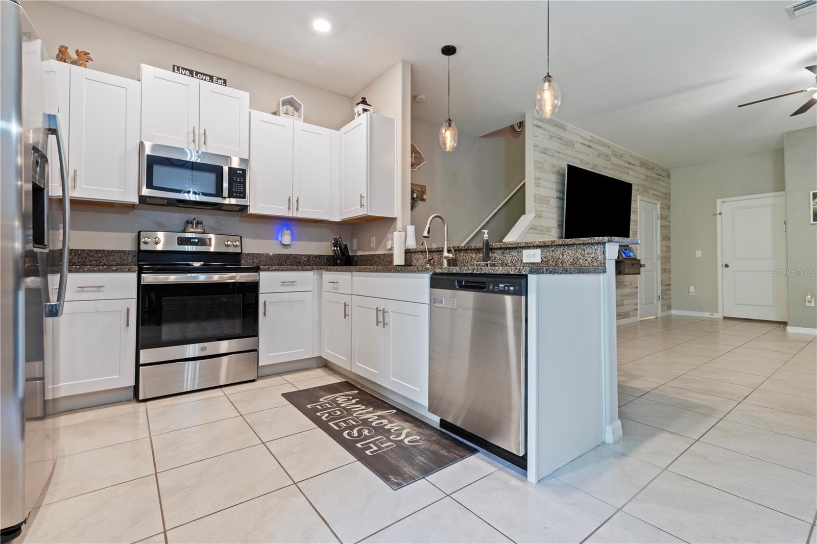 Stainless Steel appliances