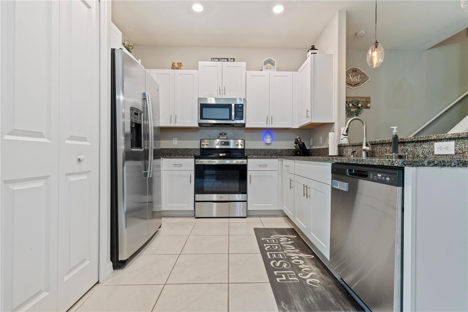 Spacious kitchen