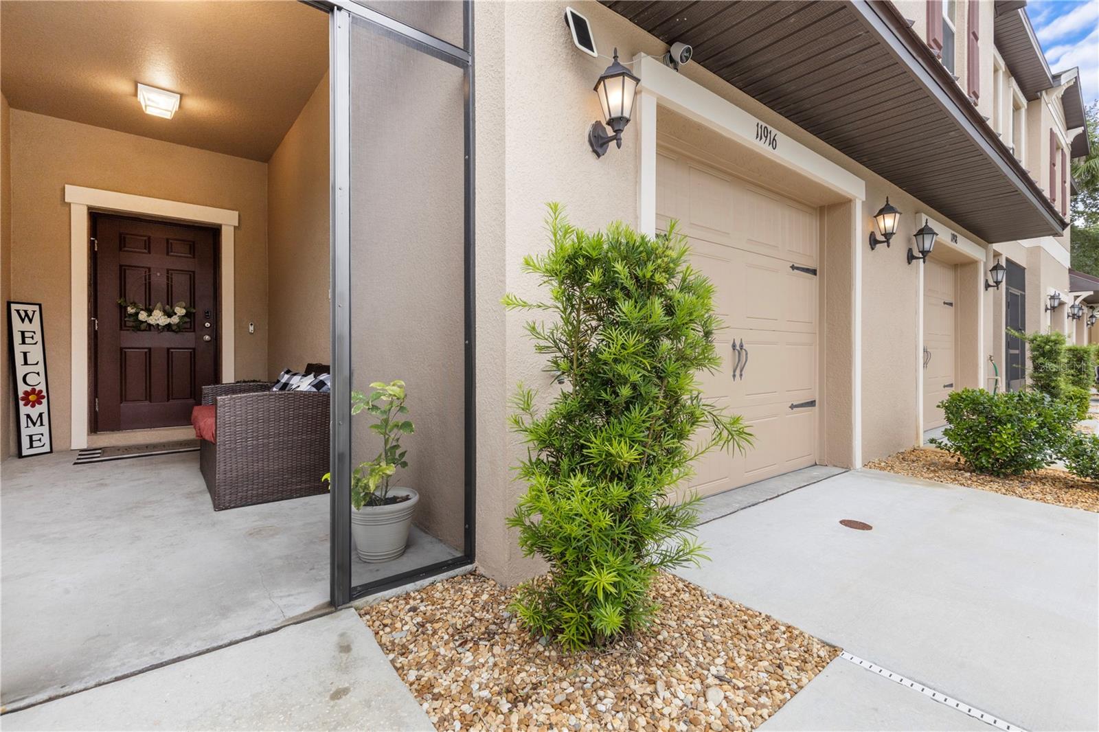 Double driveway