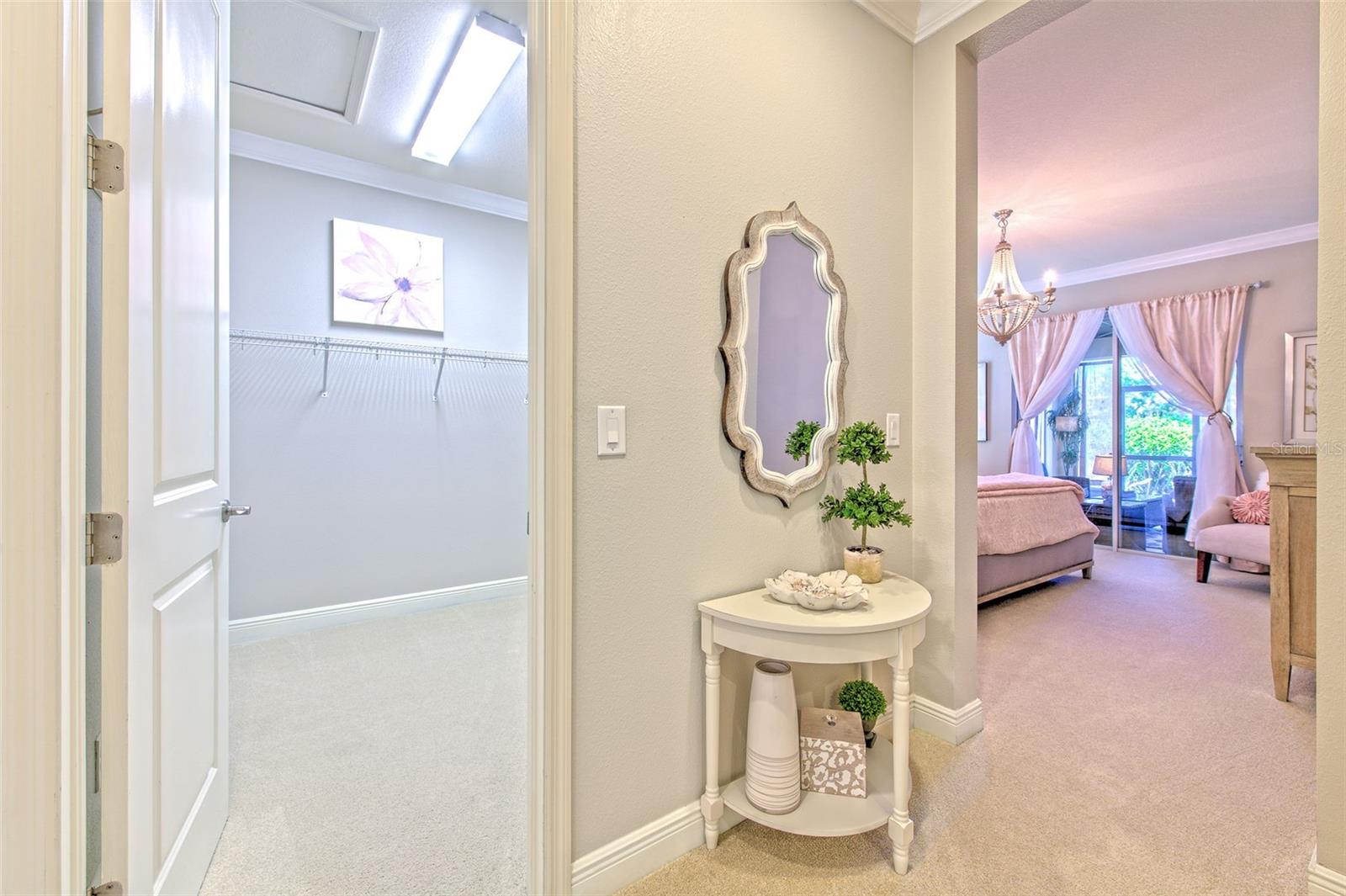 Double Doors Leading to Primary Suite