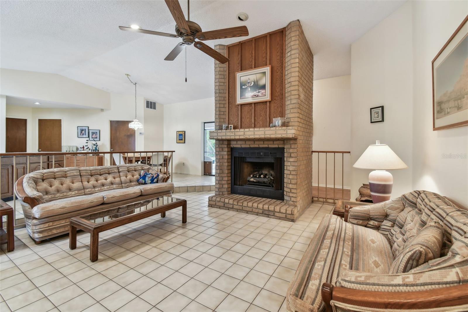 Sunken Family Room