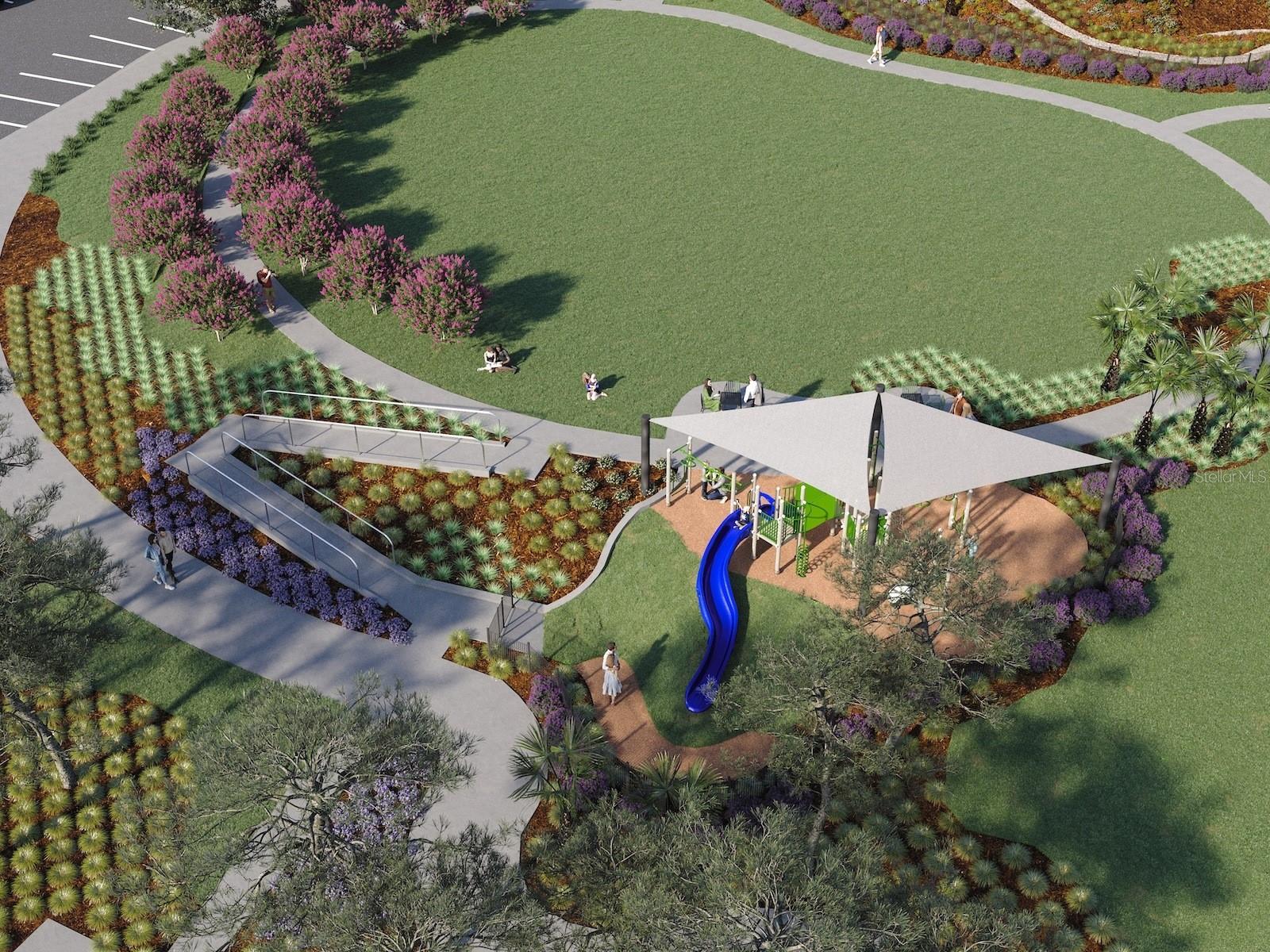 Benton Hills Playground Rendering