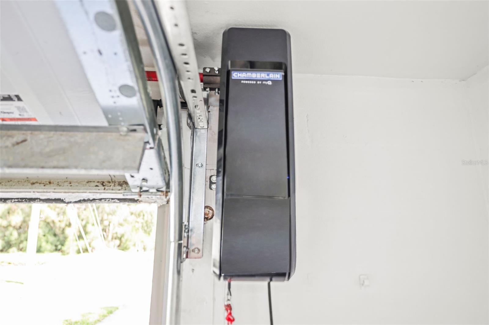 Power Door Lock on Garage Door
