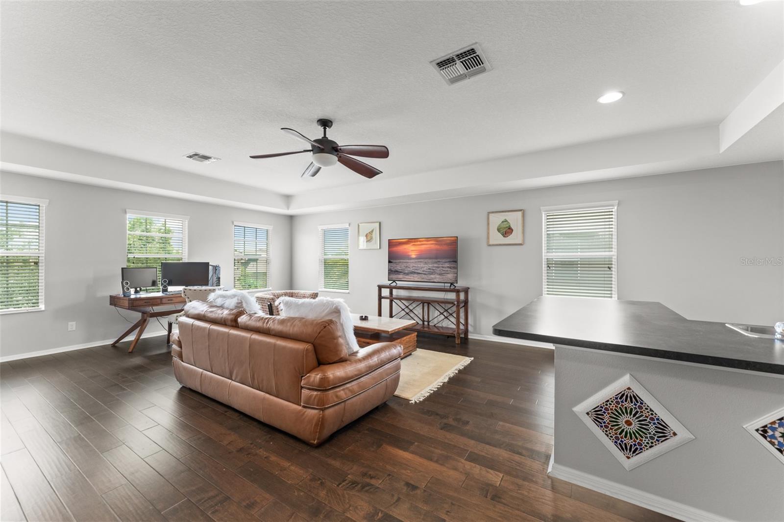 Plenty of room for game night or just hanging out in the loft!