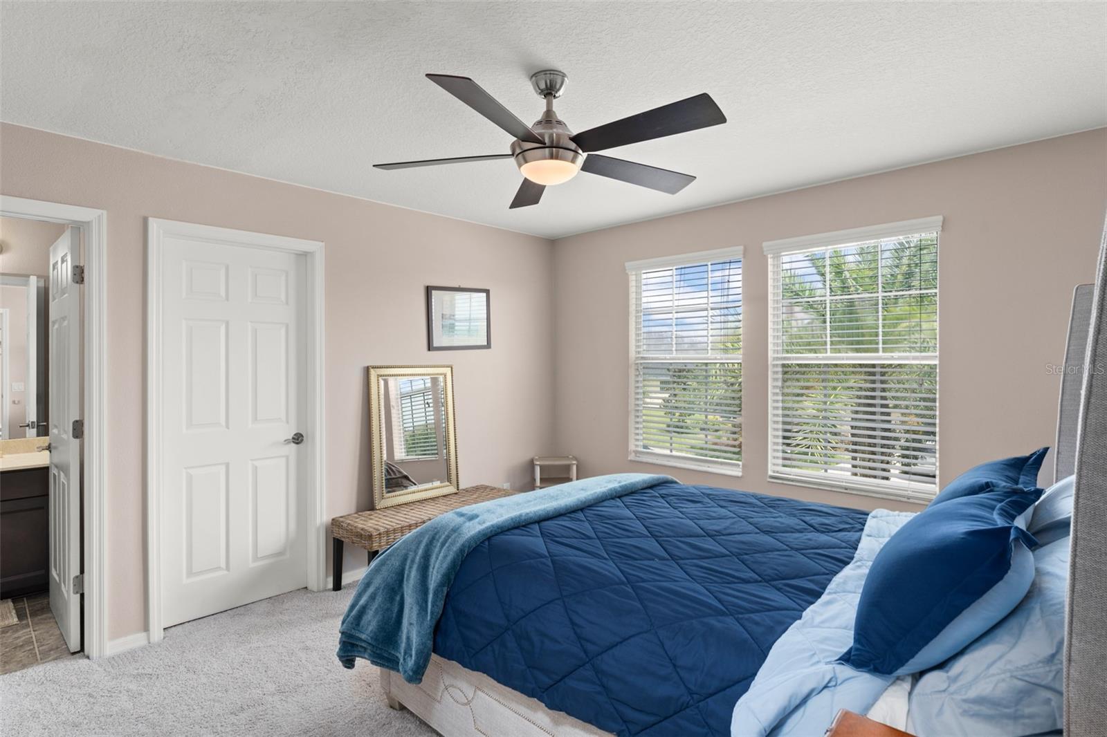 Bedroom 2 with ensuite and walk in closet.