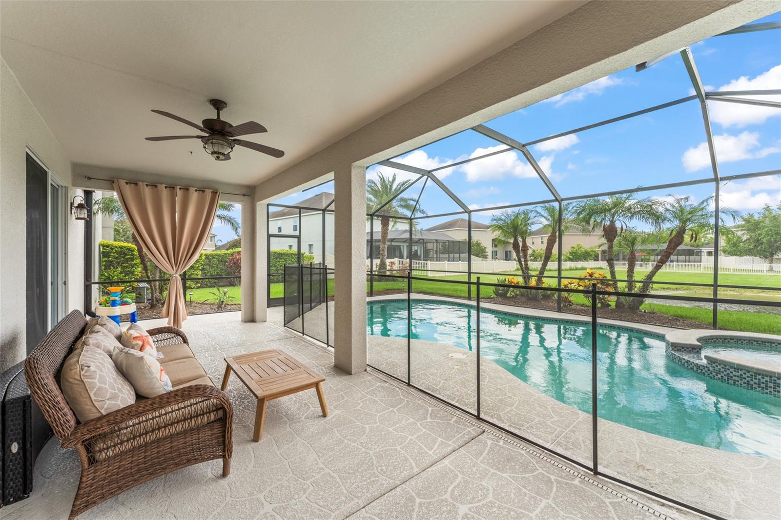 Plenty of room for entertaining or peaceful views for relaxing!