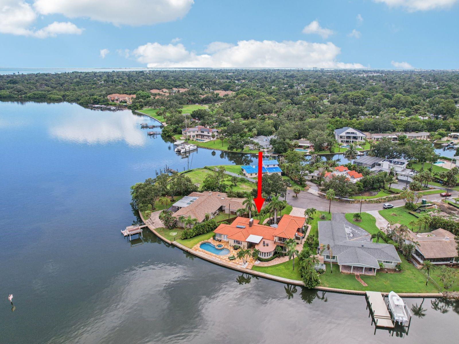 150FT of Open Waterviews