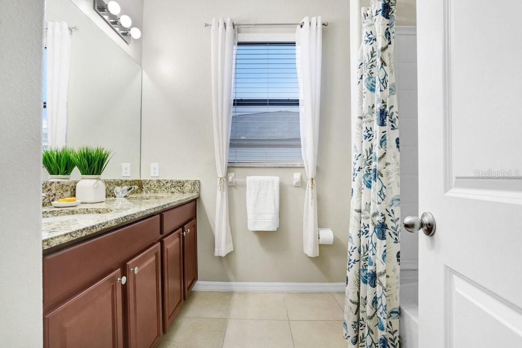bathroom 2 with double vanity