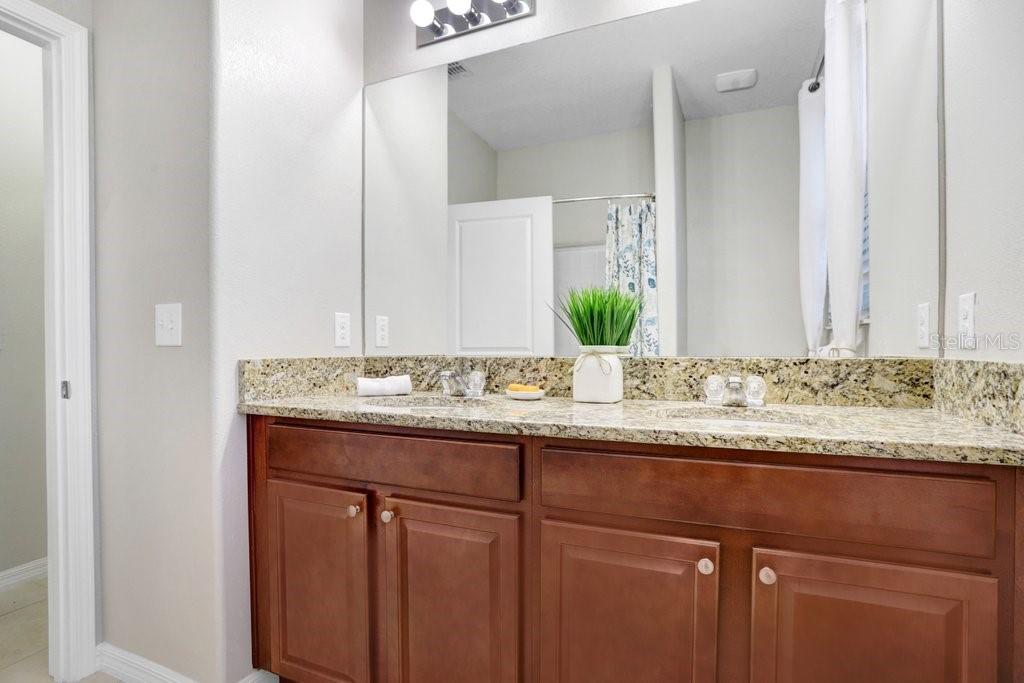 bathroom 2 with double vanity