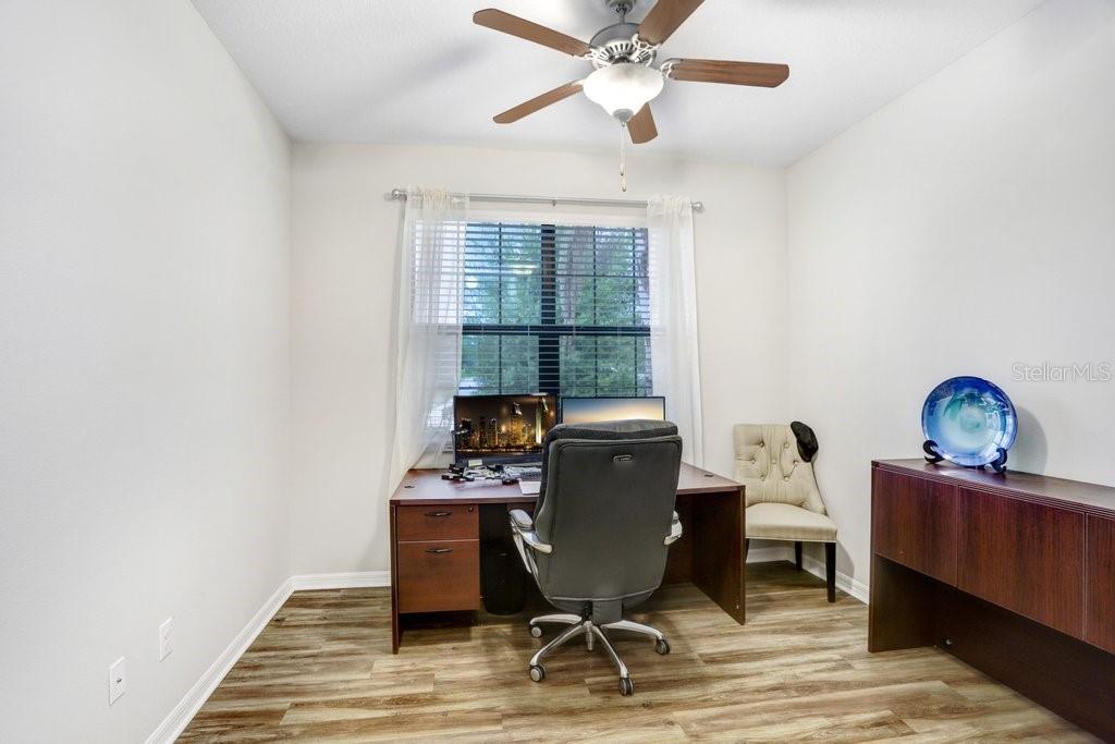 bedroom 4 currently being used as an office