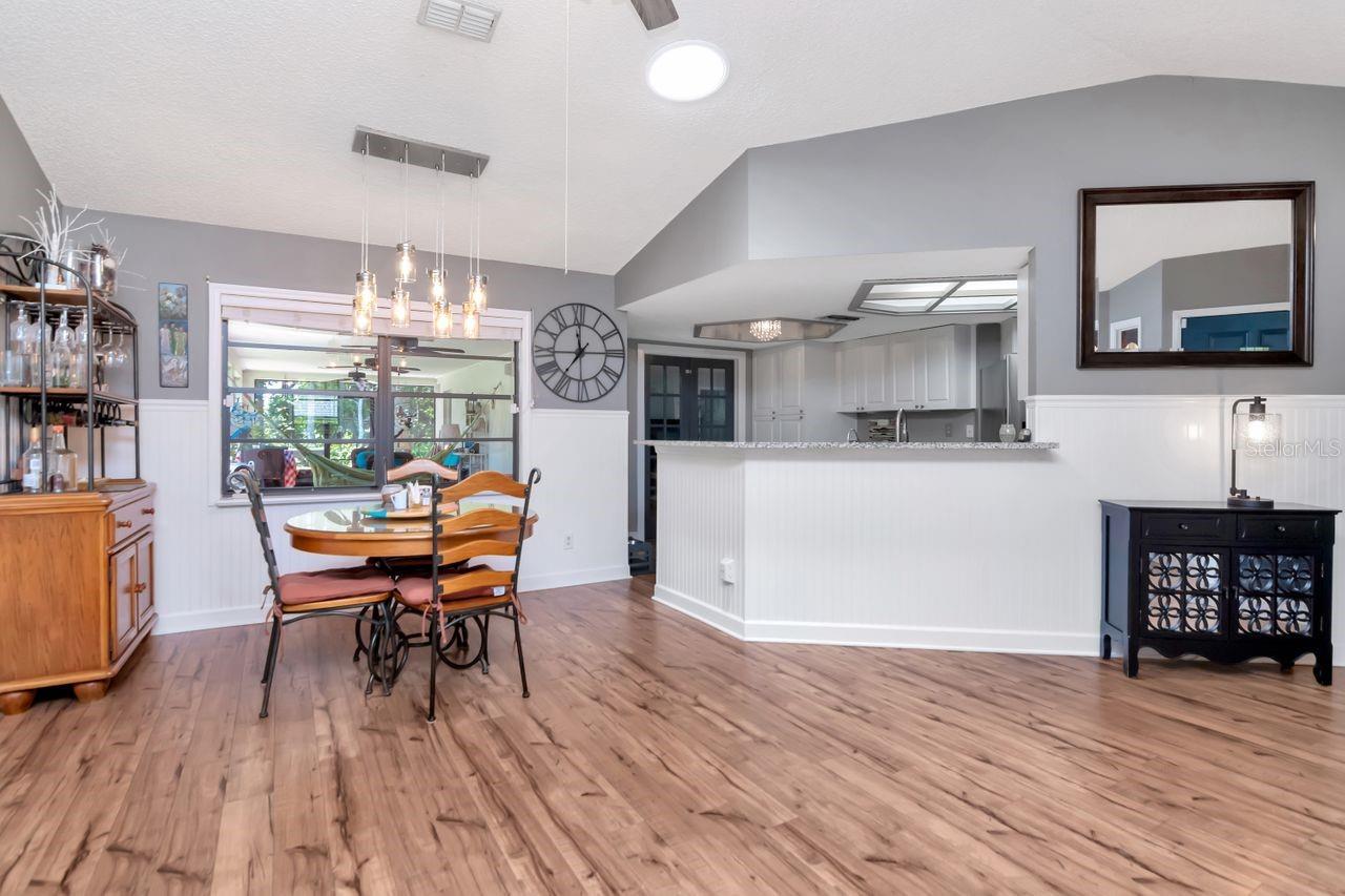 Dining area