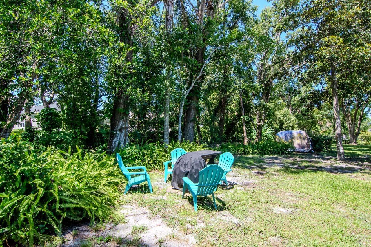 Cozy Outdoor Sitting Space
