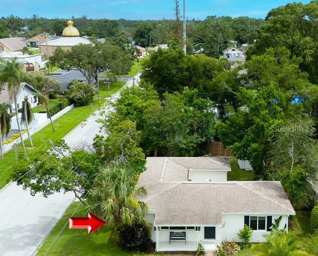 Drone picture of property
