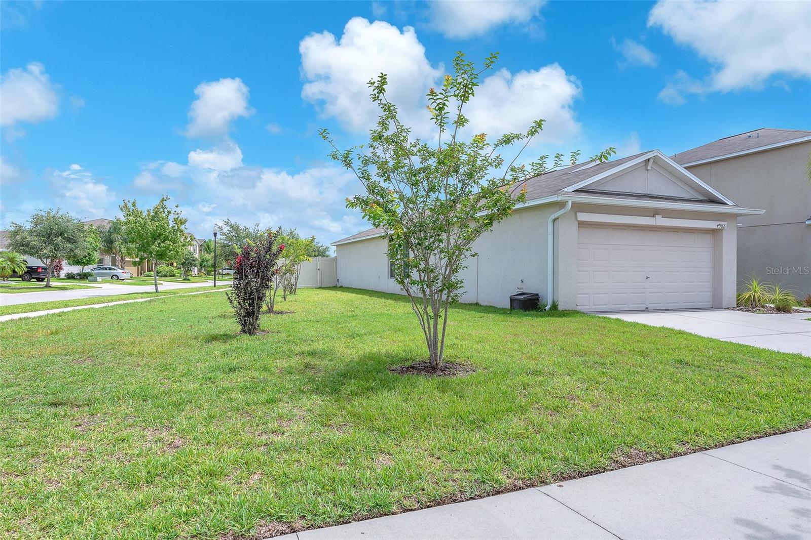 Set on a desirable corner lot.