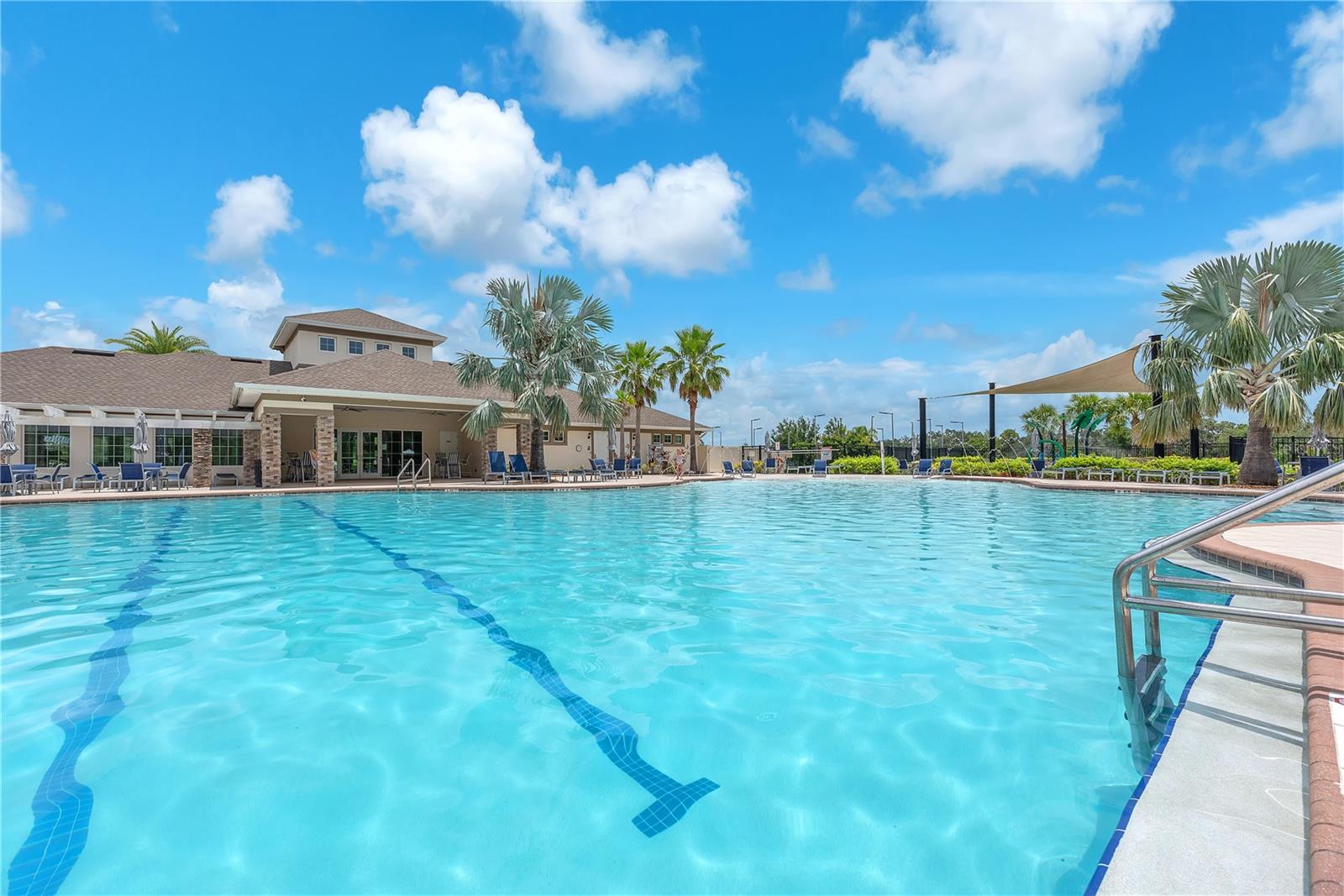 A refreshing pool to keep you cool all year around!