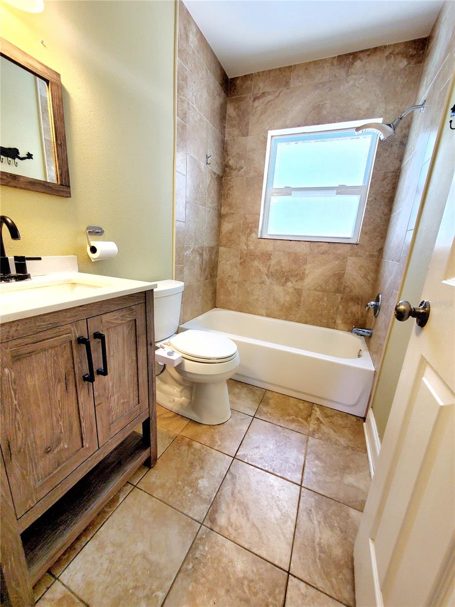 UPDATED BATHROOM