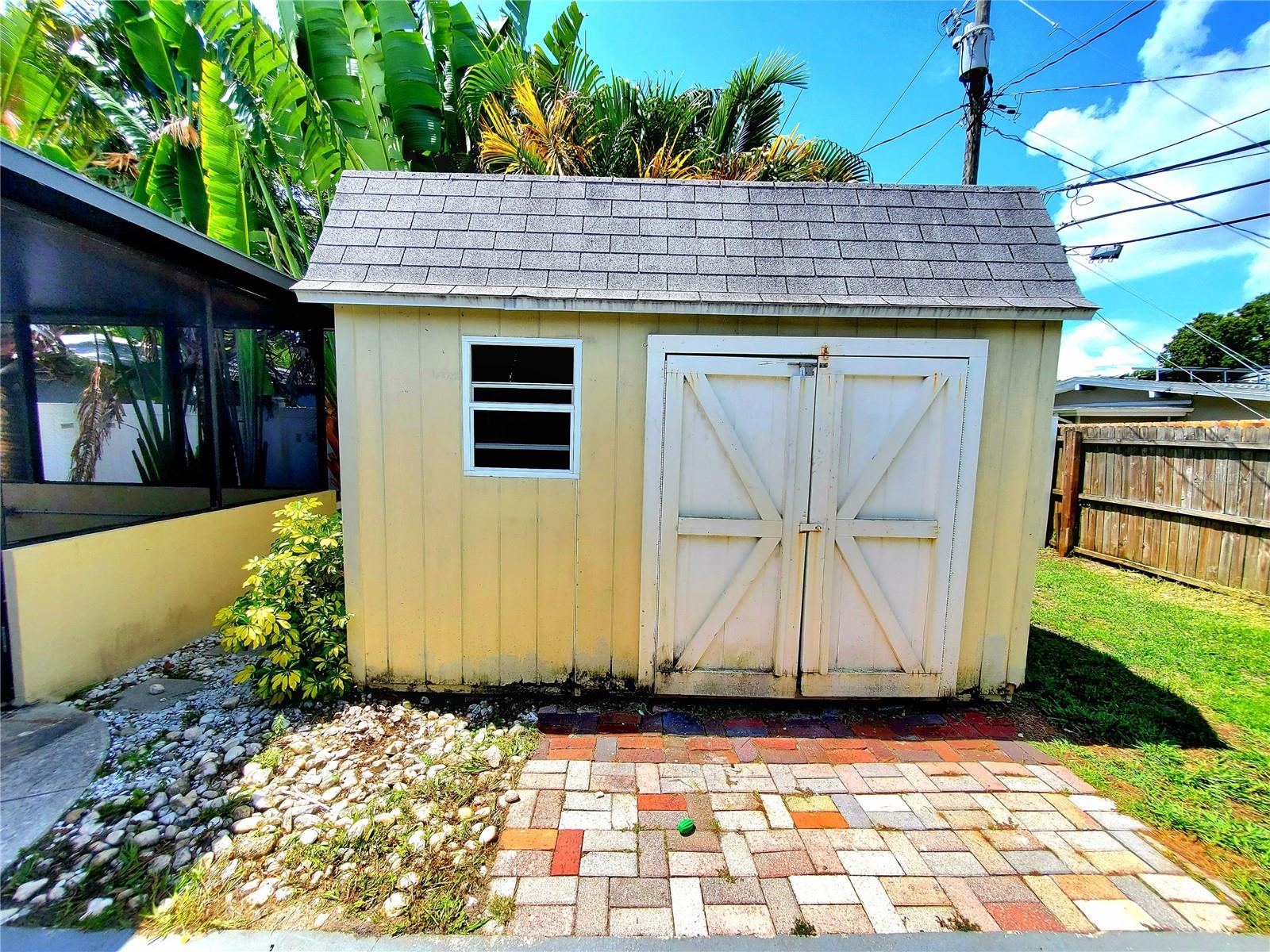 STORAGE SHED
