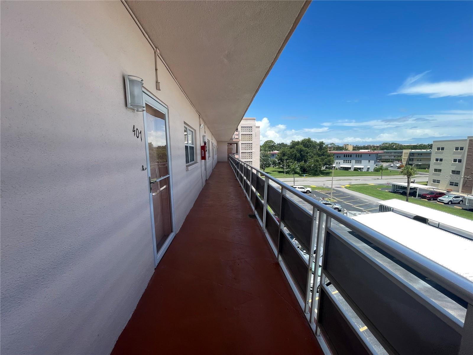 Balcony & exterior view
