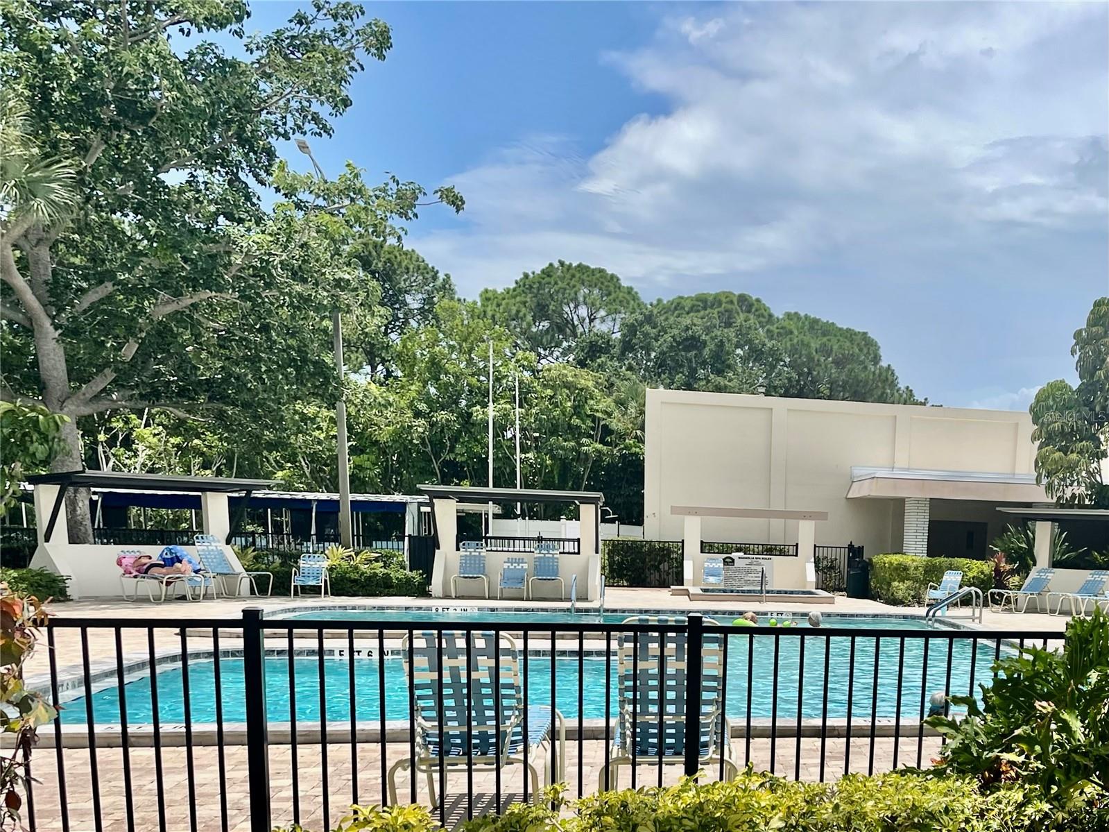 Magnolia center pool