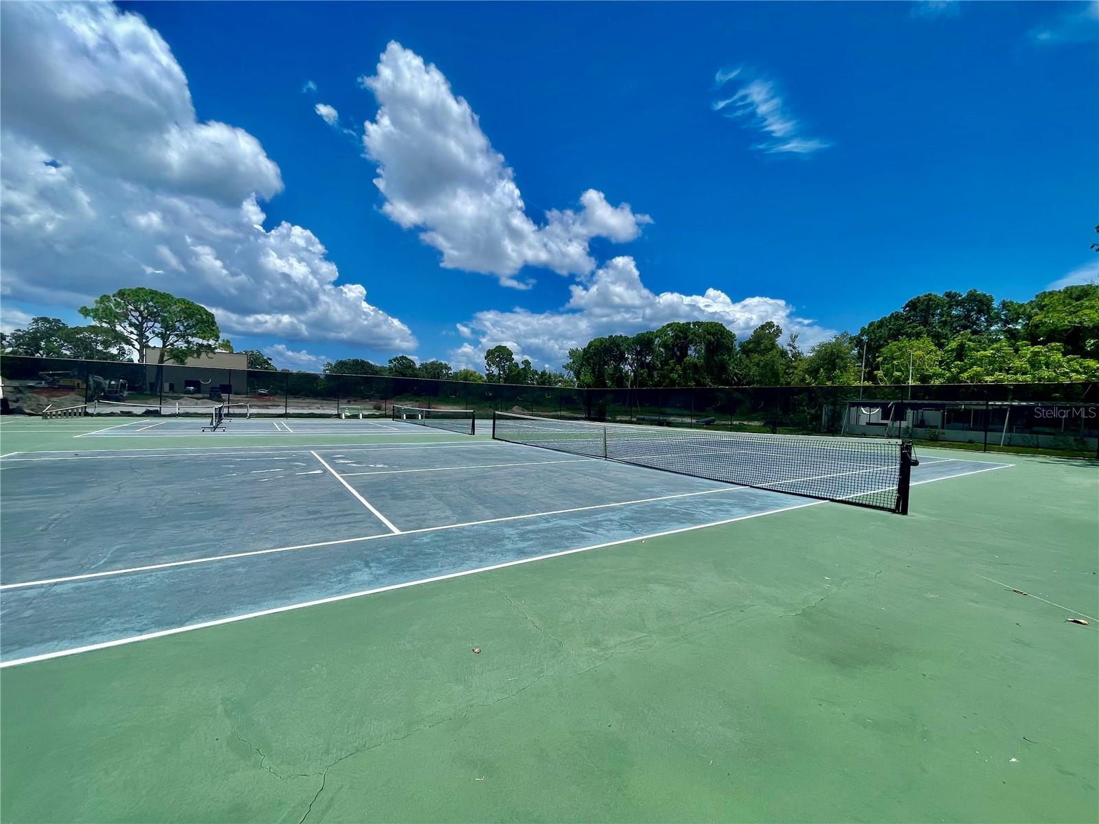 Tennis courts