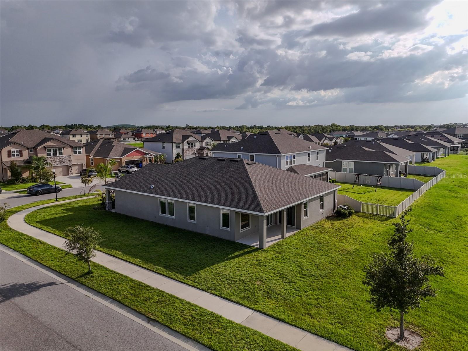 CORNER OVERSIZED LOT WITH POND VIEW
