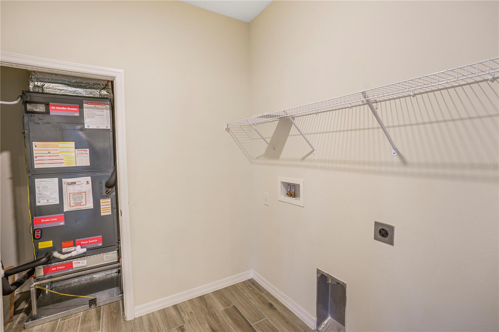 INSIDE LAUNDRY ROOM