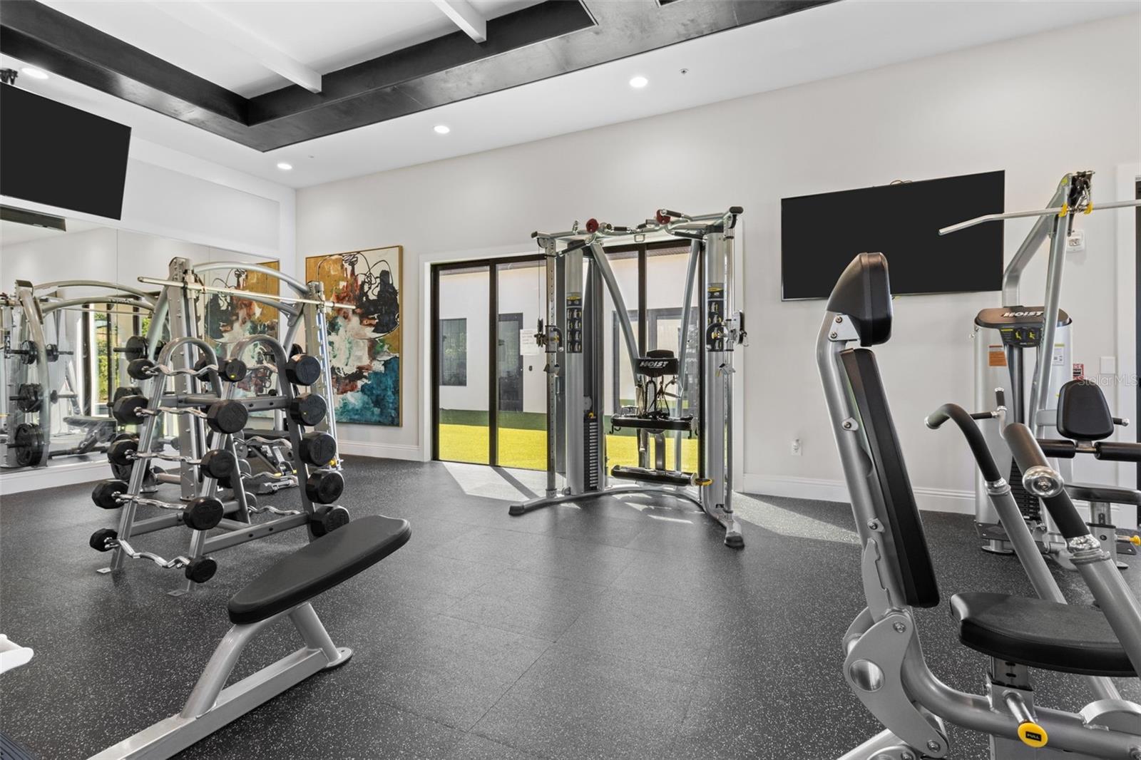 Weight room